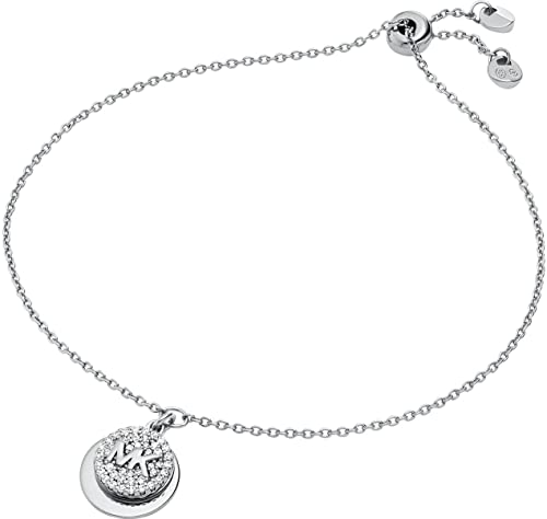 Michael Kors - Bracciale Da Donna In Argento Sterling Con Tonalità Argento Sterling Mkc1514An040, Argento Sterling, Argento Sterling