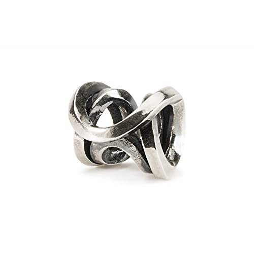 Trollbeads Lealtà Tagbe-20219 - Perline Da Donna In Argento, Misura Unica, Argento, Nessuna Pietra Preziosa