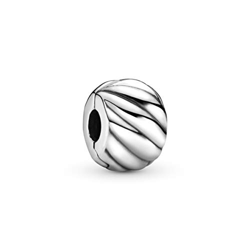 Pandora 791752 Charm A Clip Da Donna Piume D'Argento