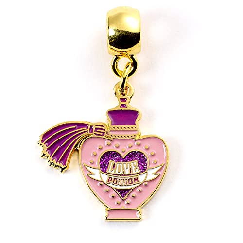 Harry Potter Charm Ufficiale Love Potion Slider By The Carat Shop, Medio, Placcato Argento, Nessuna Pietra Preziosa