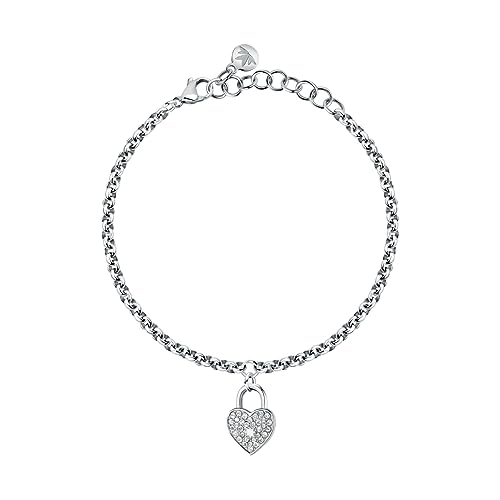 Morellato Abbraccio Bracciali Donna In Acciaio, Cristalli - Sabg30