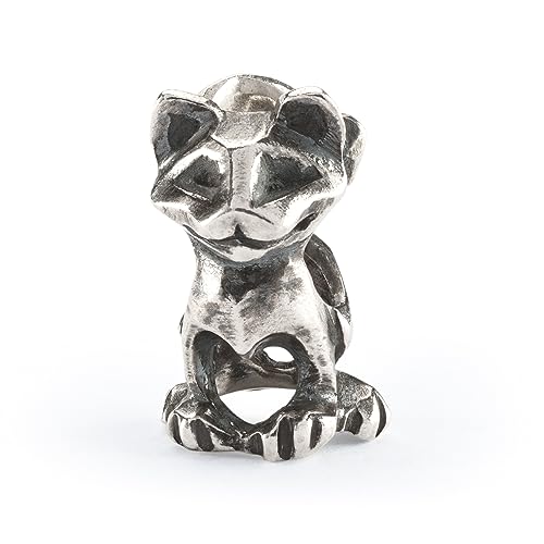 Trollbeads Collezione Autunnale Pfötchenliebe Perle D'Argento, Misura Unica, Argento Sterling, Nessuna Pietra Preziosa