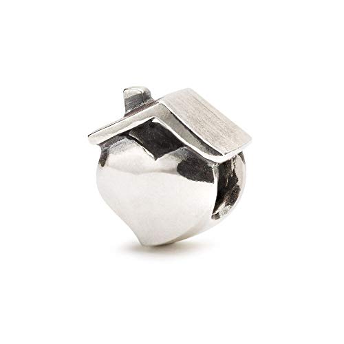 Trollbeads Tagbe-10238 - Charm A Forma Di Patria In Argento Sterling, Misura Unica, Argento, Nessuna Pietra Preziosa