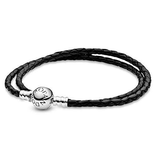 Pandora Braccialetto Intrecciato Donna Argento - 590745Cbk-D2