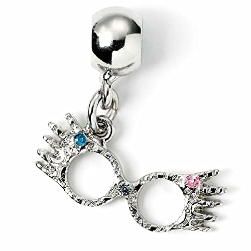 Harry Potter Charm Ufficiale Luna, Medio, Placcato Argento, Nessuna Pietra Preziosa