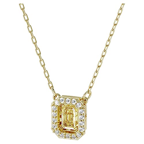Swarovski Collana Millenia Swarovski Zirconia Taglio Square, Giallo 5598421