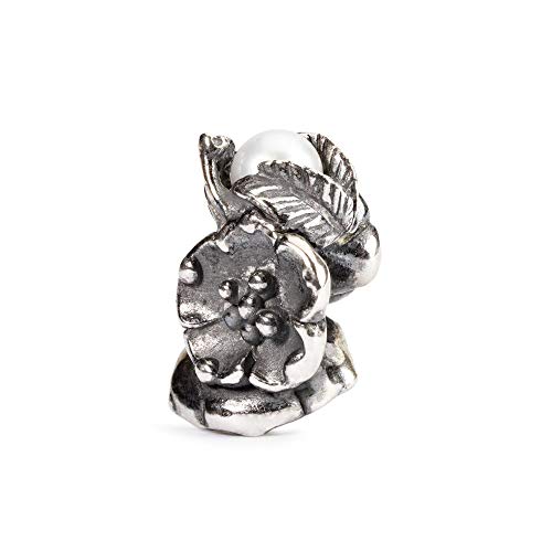 Trollbeads 00031 - Perlina Da Donna In Argento Sterling 925, Colore: Bianco