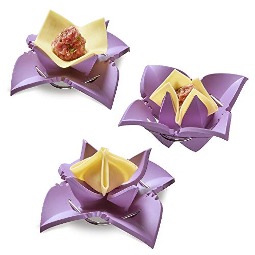 Betty Bossi Stampi Per Ravioli, Grigio, Trasparente, Arancione, L 17 × L 9 × Ø 4 Cm