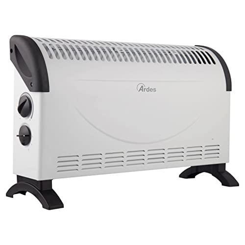 Ardes - Ar4C06 Termoconvettore Elettrico Kalor 1500W - Termoconvettore Con Termostato -Termo Convettore Aria Calda 2 Potenze Stufa Elettrica Per Risca