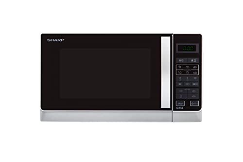 Sharp R-642Inw Forno A Microonde, Colore: Argento