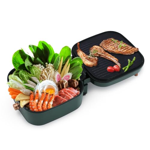 Uten Padelle E Elettriche, Pentola All-In-One, Antiscottatura, Antiscivolo, Olio Leggero E Meno Fumo, Utilizzabile Per Pentola Calda, Frittura, Frittu
