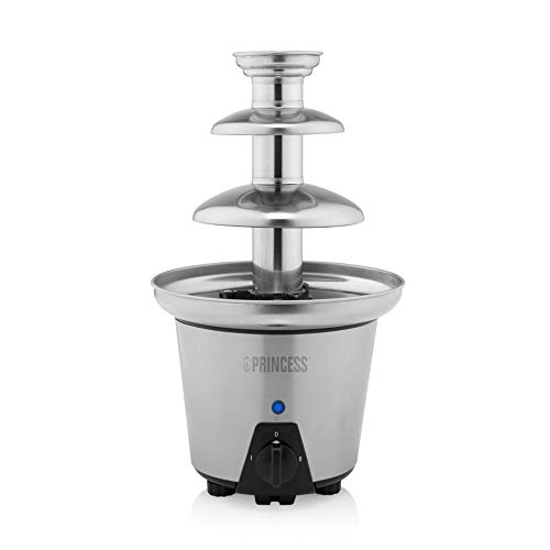 Princess Fontana Di Cioccolato 292998, 90 W, 0.6 Kg, Acciaio Inossidabile, 3 Velocità, Argento