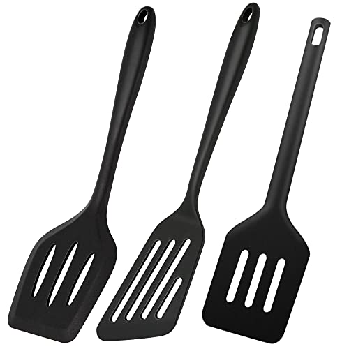 Set Di 3 Spatole In Plastica, Resistenti Al Calore, In Silicone, Senza Bpa, Lavabili In Lavastoviglie, Utensili Da Cucina, Spatole Antiaderenti, Per C
