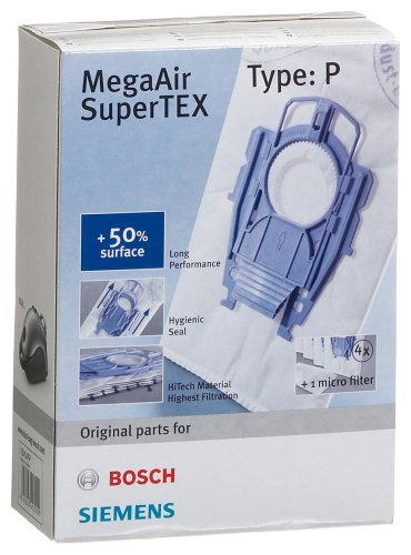 Accesorio/Bolsa De Aspiradora Siemens Megaair Supertex Vz41Afp (4 + 1) Tipo P