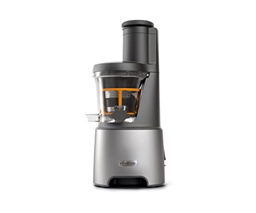 Kenwood Purejuice Xl Jmp85.000Si, Estrattore Frutta E Verdura Con Contenitore Polpa E Brocca Per Succo, Tubo Di Alimentazione Xl, Tappo Antigoccia, P