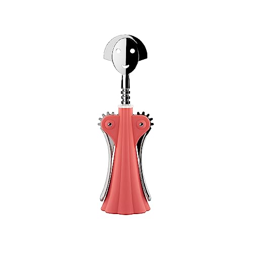 Alessi Am01 P Cavatappi Di Design, Resina Termoplastica,Zama Cromata, Rosa