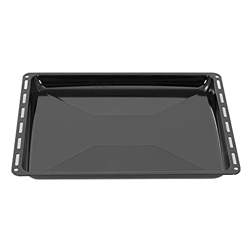 Icqn Teglia 445 X 375 X 25 Mm | Adatto Per Whirlpool, Ignis, Bauknecht, Indesit, Algor, Neckermann, Lloyds | Leccarda Smaltata Per Forno | Resistente