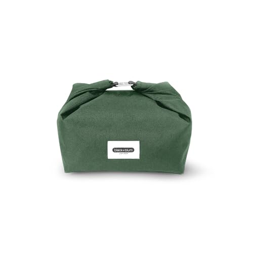 Black + Blum Lbb010 Borsa Porta Pranzo, Verde Oliva, In Poliestere Pet Riciclato, 6700 Ml, 6700 Milliliters, Nero