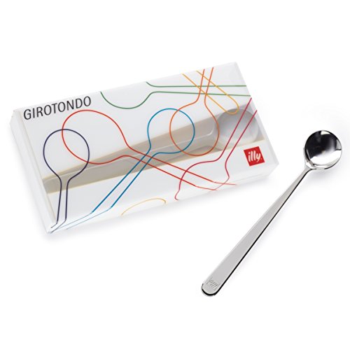 Illy 6 Cucchiaini Caffè Lungo Da 160 Mm Girotondo By Matteo Thun