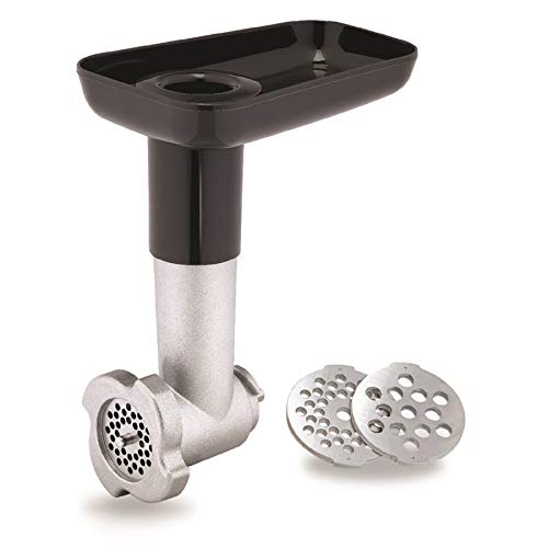 Moulinex Xf631Bb1 Meat Mincer Set - Mixer/Food Processor Accessories (Meat Mincer Set, Black, Metallic, Metal, Qa40/Qb40/Qa50/Qb50/Qa60/Qb60/Qa70)