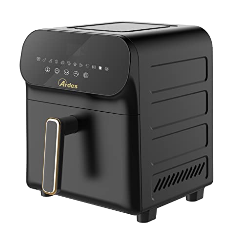 Ardes - Arfrya04 Friggitrice Ad Aria Calda Eldorada 6L D - In Metallo Capacità 6 Litri - Airfryer Con Display Digitale Touch E Timer 90' - Tecnologia