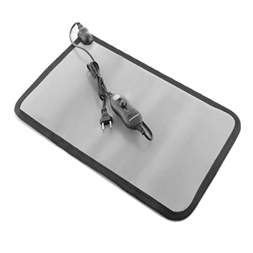 Innovagoods Hemat Tappetino Elettrico Riscaldabile Riscaldante, 50 W, Pvc Alluminio, Grigio