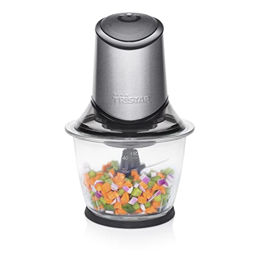 Tristar Bl-4019 Tritatutto, 400 W, 1.2 Litri, Vetro, Argento