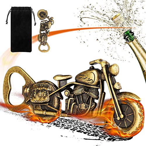 Lkkcher Apribottiglie Da Moto Vintage, Festa Del Papa Idee Regalo, Gadget Da Uomo, Regali Da Fare Al Papà, Regalo Uomo, Regalo Per Papà/Lui Marito Fid