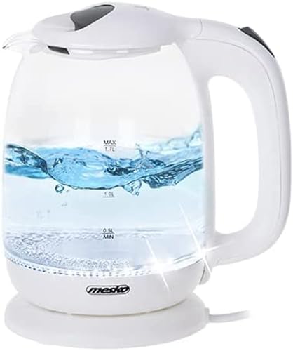 Mesko Ms 1302W Bollitore In Vetro, 1,7 L
