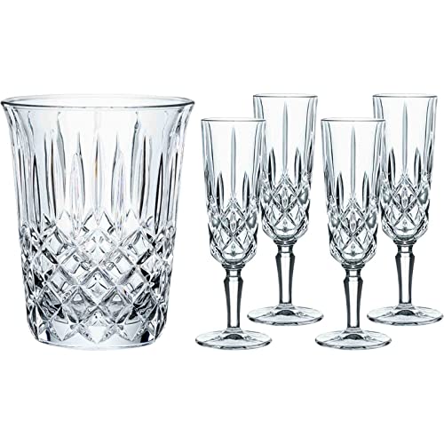 Nachtmann Noblesse Set 5 Pezzi Per Festeggiamenti Flute Champagne