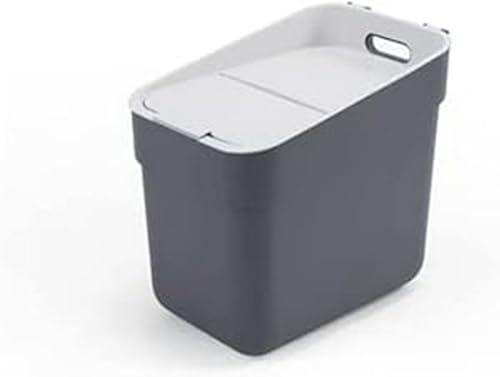 Curver Pattumiera Da 20 L Ready To Collect – Ideale Sotto Il Lavandino, Con Supporto A Parete Per Parete O Porta, Cucina, Bagno, Lavanderia, 100% Rici