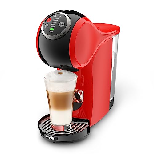 Nescafé Dolce Gusto De'Longhi Genios Plus Edg315.R Macchina Per Caffè Espresso E Altre Bevande In Capsula, Bevande Calde E Fredde, Funzione Espresso B