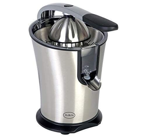 Rgv Arancia Express Spremiagrumi Elettrico Semi Professionale Piccolo E Compatto Automatico Con Leva, Microswitch Di Sicurezza E Beccuccio Antigoccia,