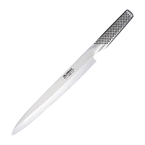 G11R : Global Yanagi.Sashimi -Coltello A Lama Asimmetrica Cm.25
