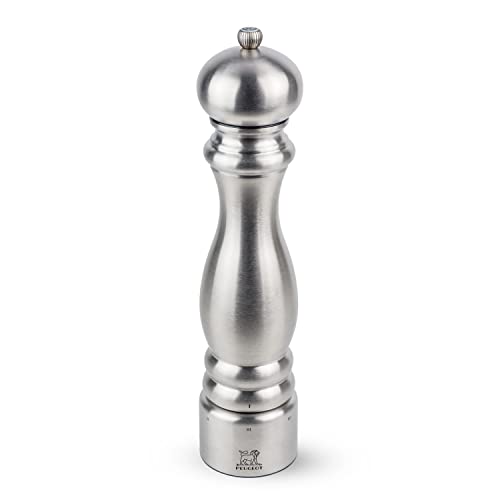 Peugeot Paris 30 Cm 32524 Parigi Chef Macina Sale Inox, Inossidabile, Grigio Acciaio, 6.97X6.97X30 Cm