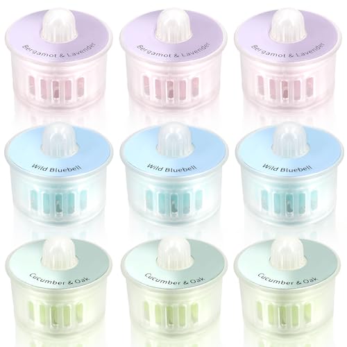 Confezione Da 9 Capsule Profumate, Set Di Deodoranti Per Aspirapolvere Per Ecovacs Deebot Ozmo T9 T9+ T9 Max T9 Power T9 Aivi T10 Plus X1 Plus, 3 Wild