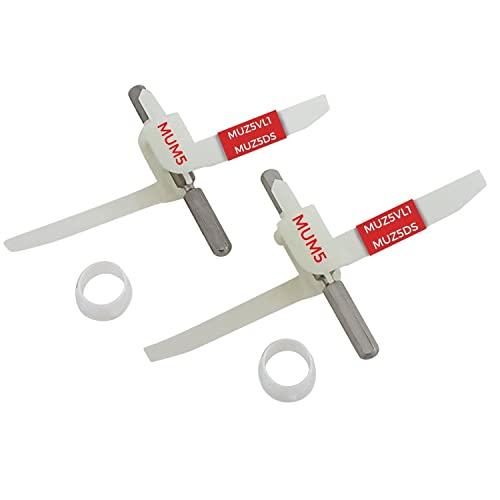 Lichtblau Set Da 2 Trascinatori Per Planetaria Bosch Mum5 I Sminuzzatore Di Ricambio Adatto Per Muz5Vl1 Muz5Ds E Mum5 00630760 630760 I Accessorio Per