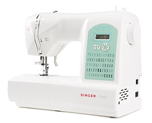 Macchina Per Cucire Elettronica Singer Starlet 6660 Con Set Cucito Piedino Tagliacuci E 5 Anni Di Garanzia