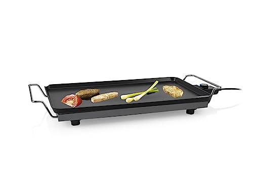 Princess Piastra Da Tavolo Elettrica Chef Superior, 2500 Watt, 4 Persone, Griglia In Alluminio Pressofuso, 60 X 36 Cm