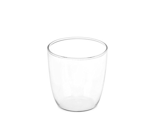 H&H Set 6 Bicchieri In Borosilicato Trasparente Taormina Cl15