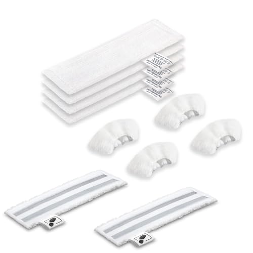 Avaenzo Set Di Panni In Microfibra Per Kärcher Easyfix Sc1 Sc2 Sc3 Sc4 Sc5, Pulitore A Vapore Per Pavimenti, Panni Di Ricambio
