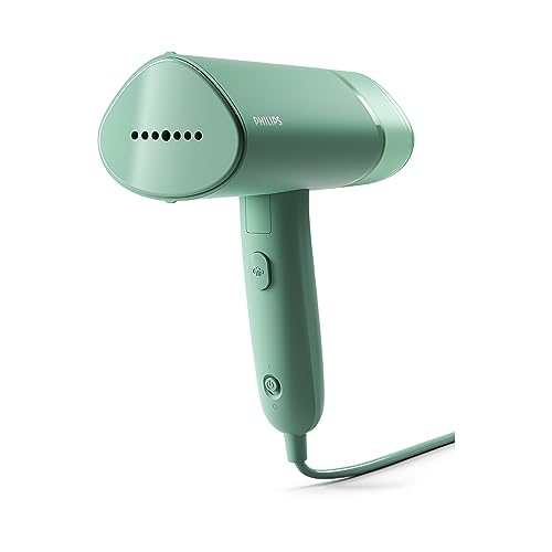Philips Serie 3000 Stiratrice Verticale A Vapore - 1000 W, 20 G/Min Di Vapore, Serbatoio Dell'Acqua Estraibile Da 100 Ml, Piastra In Plastica, Verde (