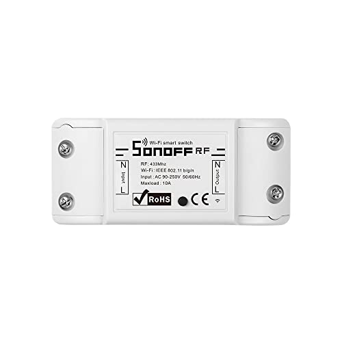 Switch Interruttore/Deviatore Smart 1Ch 1 Canale Wifi Rf (Diy Rfr2)