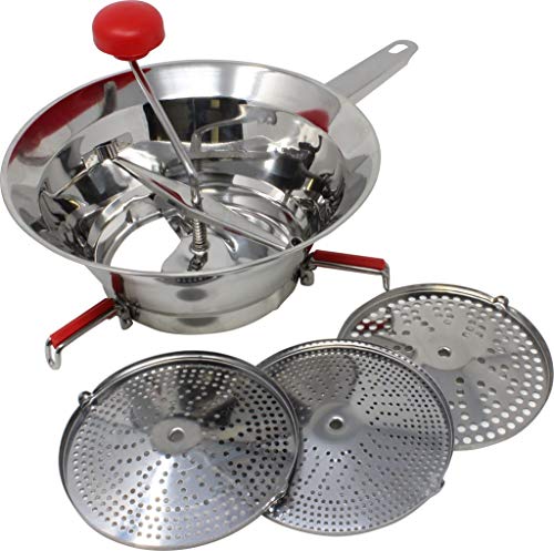 Passatutto Acciaio 24 Cm 3 Dischi Grande Pedrini Passaverdure - Legumi