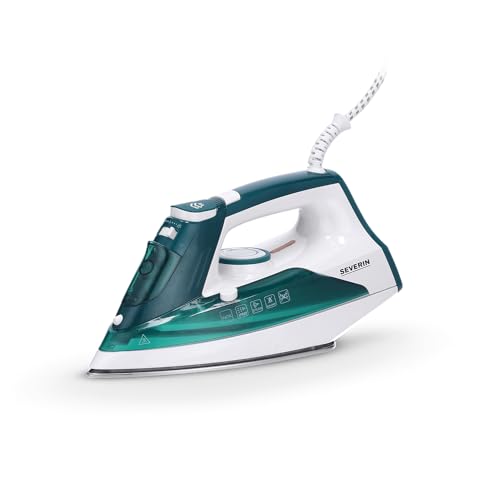 Severin Ba 3261 Ferro Da Stiro A Vapore E Secco 2400W, Colpo Vapore Fino A 85 G, Ferro A Vapore Con Funzione Spray, Antigoccia E Autopulente, 190Ml, F