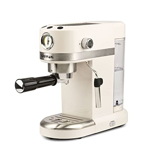 G3 Ferrari G10168 Amarcord Macchina Per Caffè Espresso Automatica, Caffè In Polvere E Cialde, Con Vaporizzatore Per Cappuccino, 15 Bar, 1350W, Linea V