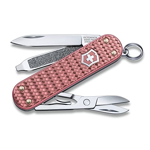 Victorinox Classic Sd Precious Alox Rosa, Caja Regalo