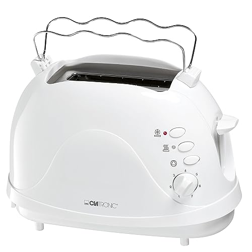 Clatronic Ta 3565 2Fetta/E 700W Bianco Tostapane