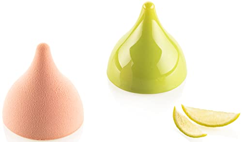 Silikomart Stampo In Silicone Vega 90 Con 8 Cavità, Diametro Di 2,51 Cm X Altezza Di 6,67 Cm