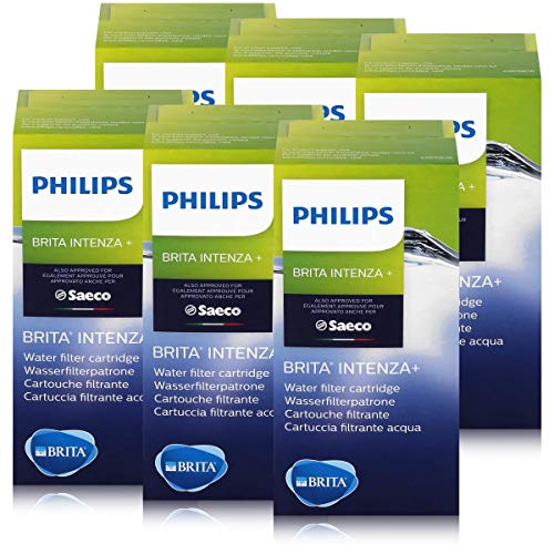 Saeco Brita, Filtro Per Acqua Intenza+, 6 Pezzi